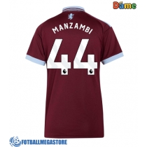 Fotballdrakt Dame Aston Villa Johan Manzambi #44 Hjemmedrakt 2026-27 Kortermet